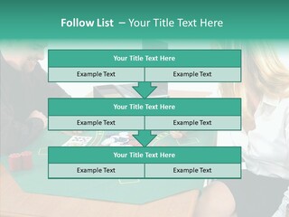 Human Women Senior PowerPoint Template