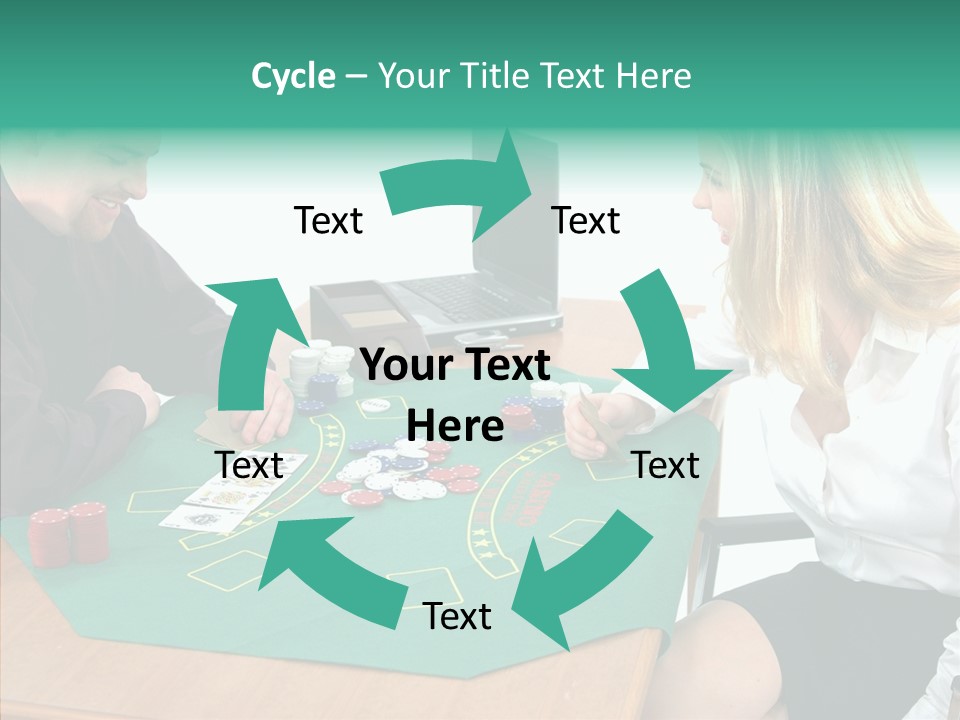 Human Women Senior PowerPoint Template