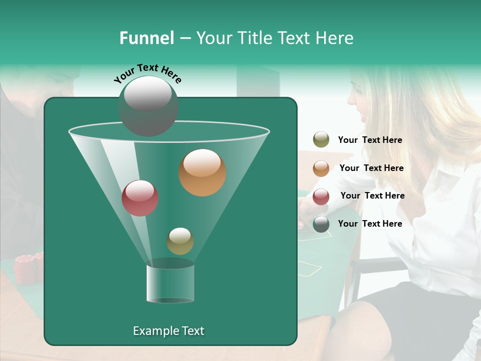 Human Women Senior PowerPoint Template