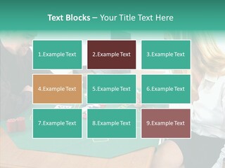 Human Women Senior PowerPoint Template