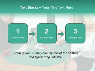 Human Women Senior PowerPoint Template