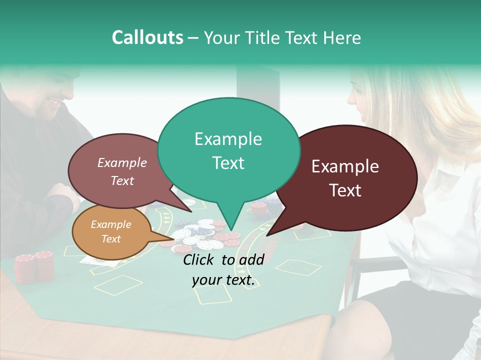 Human Women Senior PowerPoint Template