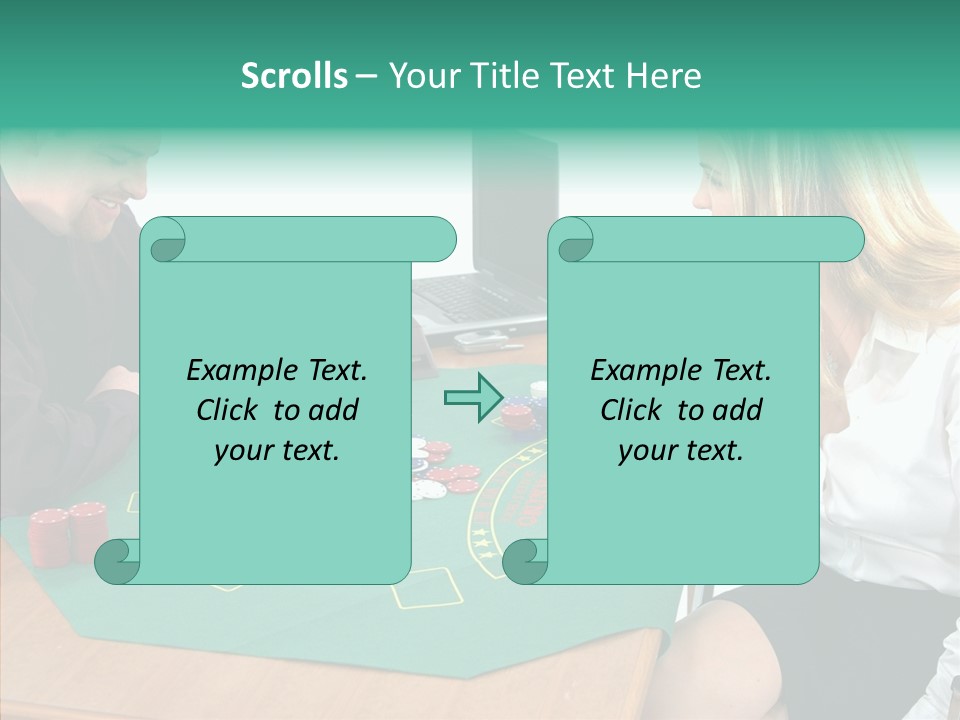 Human Women Senior PowerPoint Template