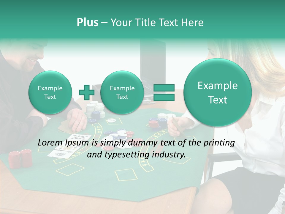 Human Women Senior PowerPoint Template
