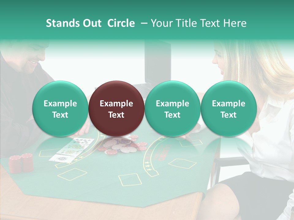 Human Women Senior PowerPoint Template