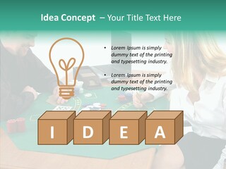 Human Women Senior PowerPoint Template