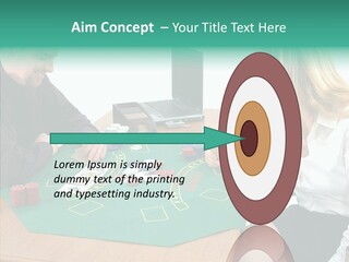 Human Women Senior PowerPoint Template