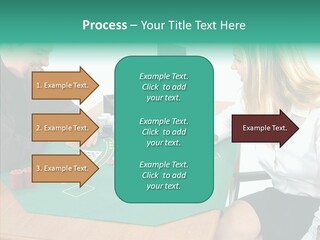 Human Women Senior PowerPoint Template