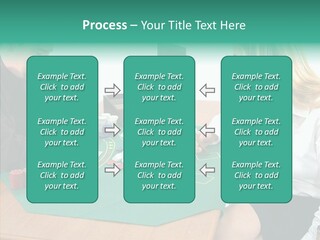 Human Women Senior PowerPoint Template