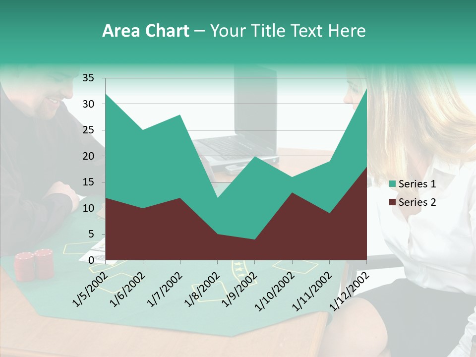 Human Women Senior PowerPoint Template