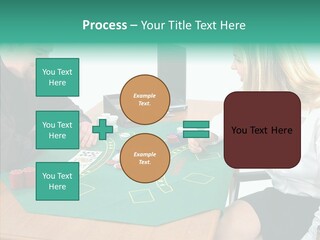 Human Women Senior PowerPoint Template