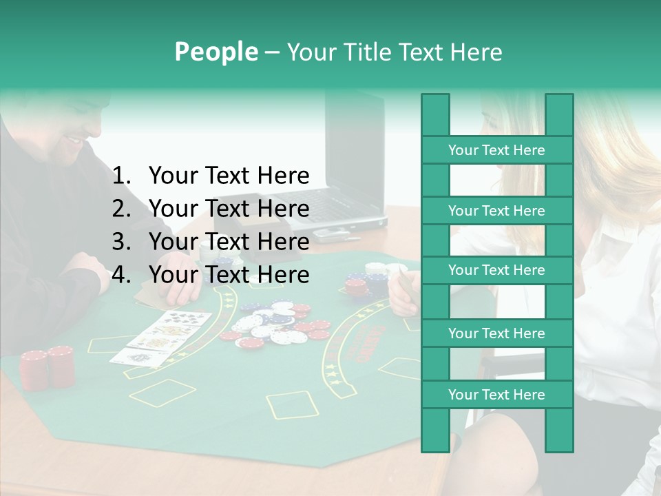 Human Women Senior PowerPoint Template