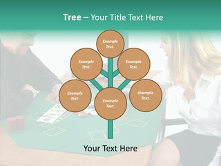 Human Women Senior PowerPoint Template