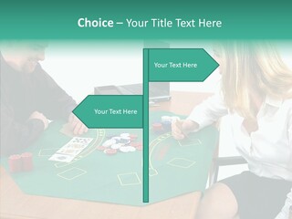 Human Women Senior PowerPoint Template