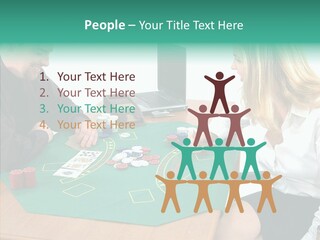 Human Women Senior PowerPoint Template