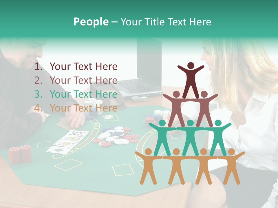 Human Women Senior PowerPoint Template