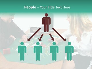 Human Women Senior PowerPoint Template