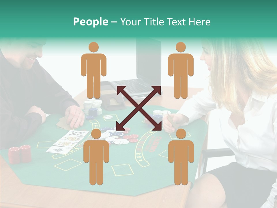 Human Women Senior PowerPoint Template