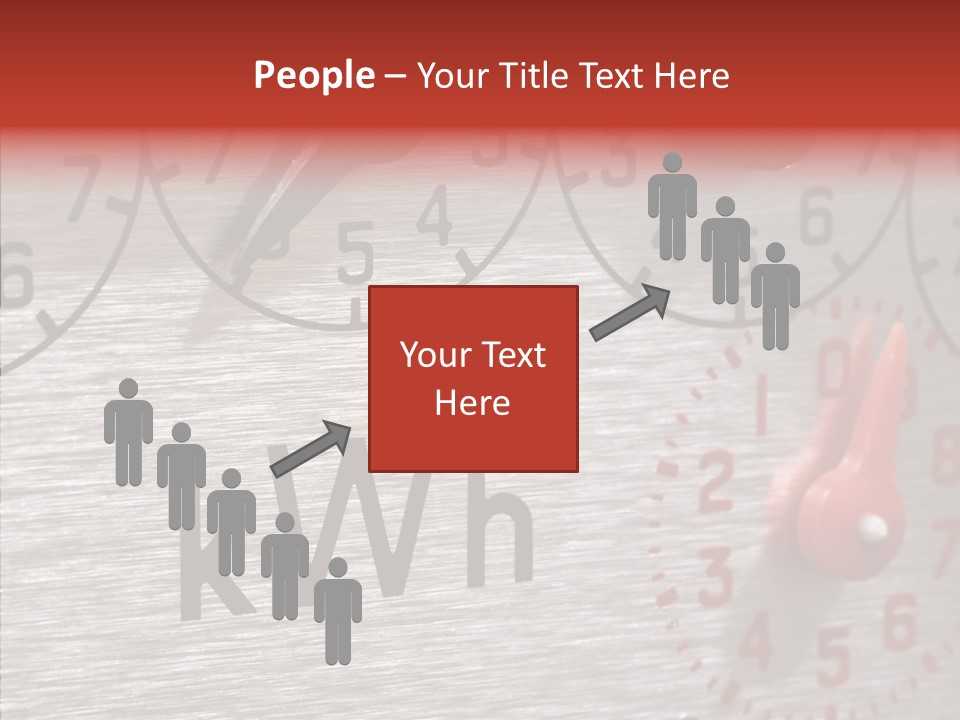 Young White Background Help PowerPoint Template