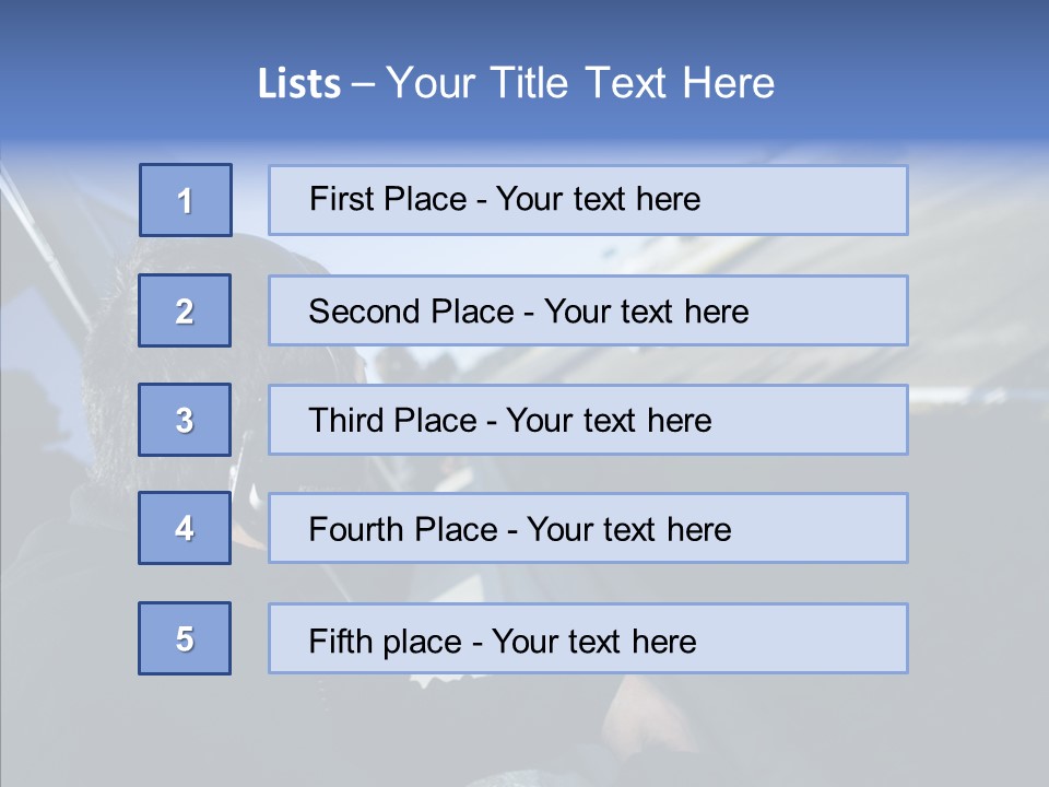 Senior  Touching Old PowerPoint Template