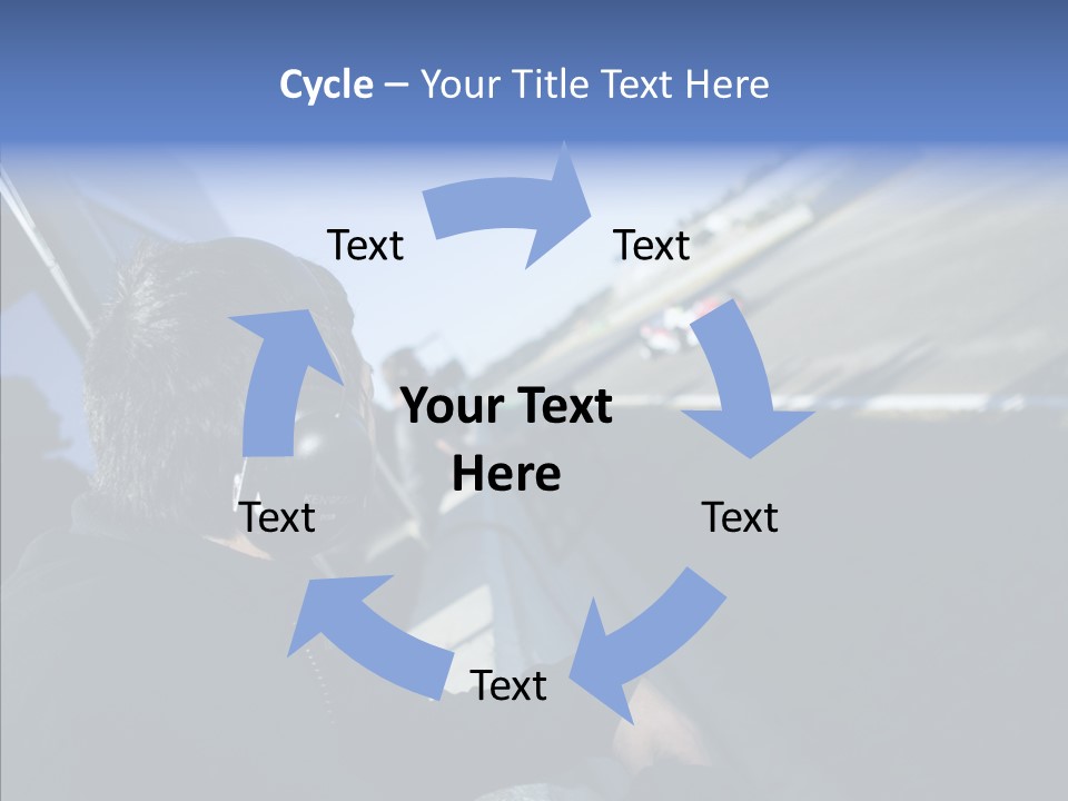 Senior  Touching Old PowerPoint Template