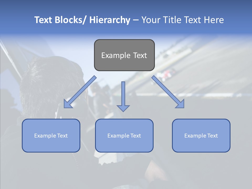 Senior  Touching Old PowerPoint Template