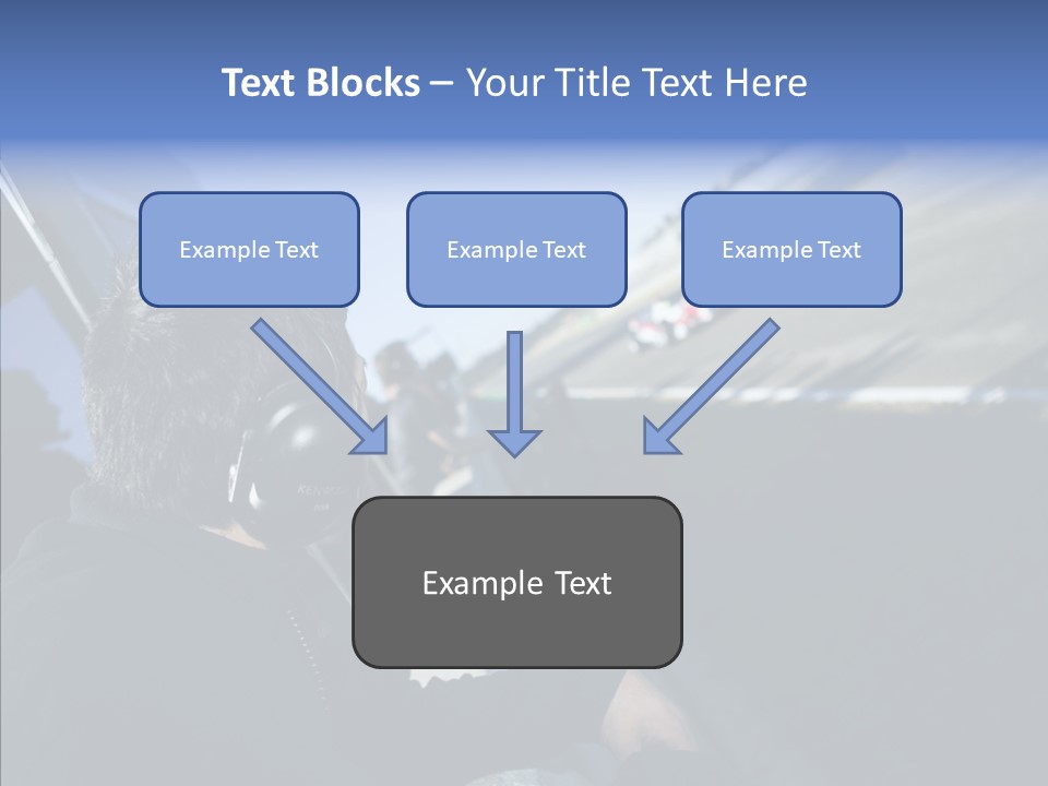 Senior  Touching Old PowerPoint Template