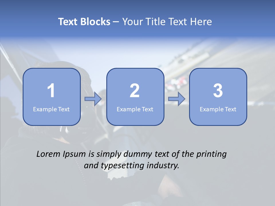 Senior  Touching Old PowerPoint Template