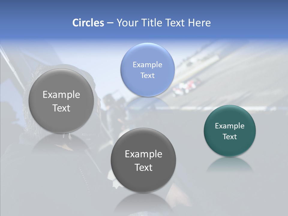 Senior  Touching Old PowerPoint Template