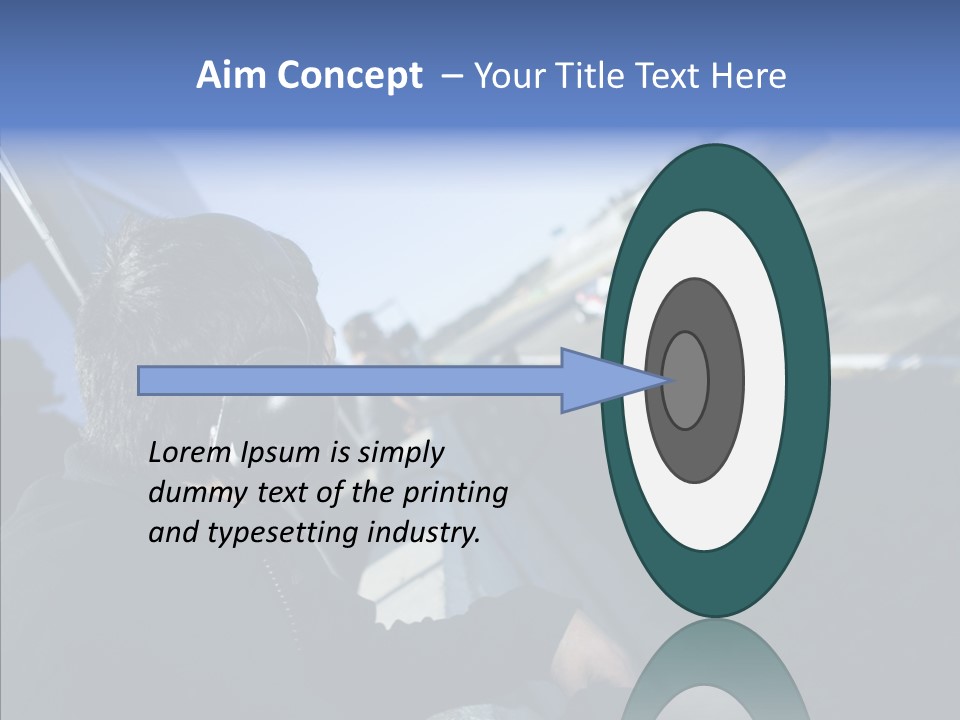 Senior  Touching Old PowerPoint Template