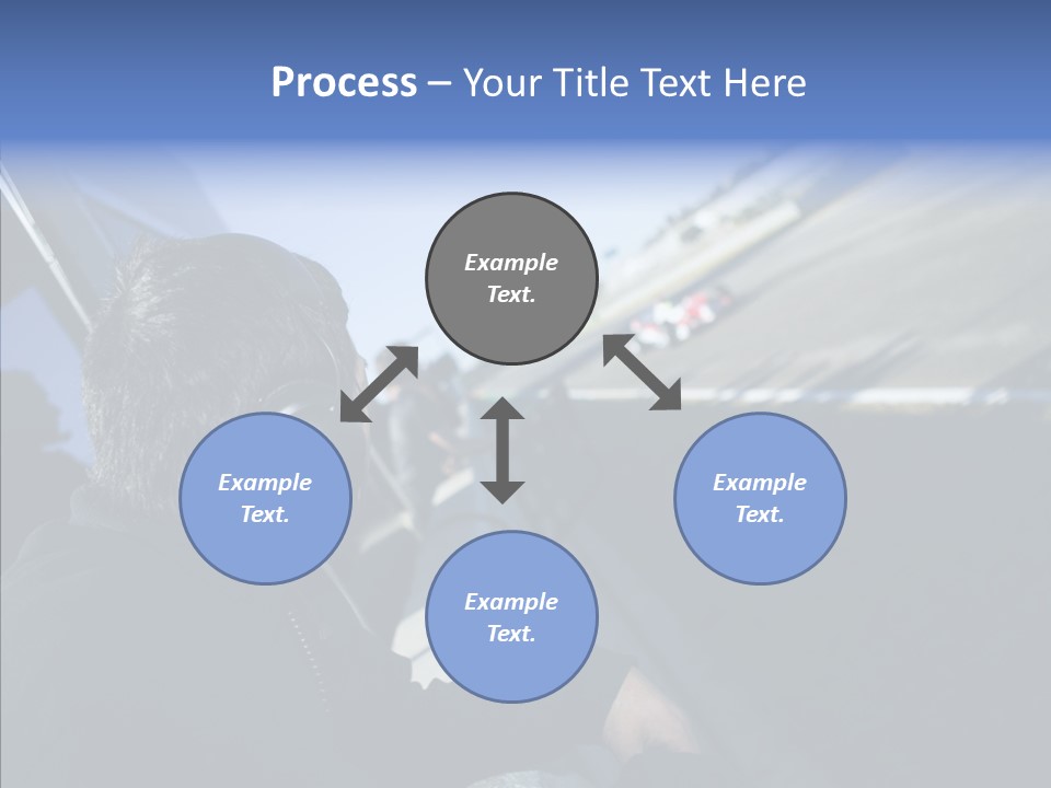 Senior  Touching Old PowerPoint Template