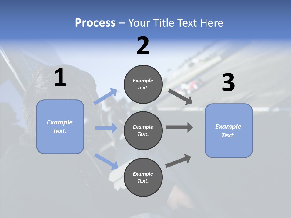 Senior  Touching Old PowerPoint Template