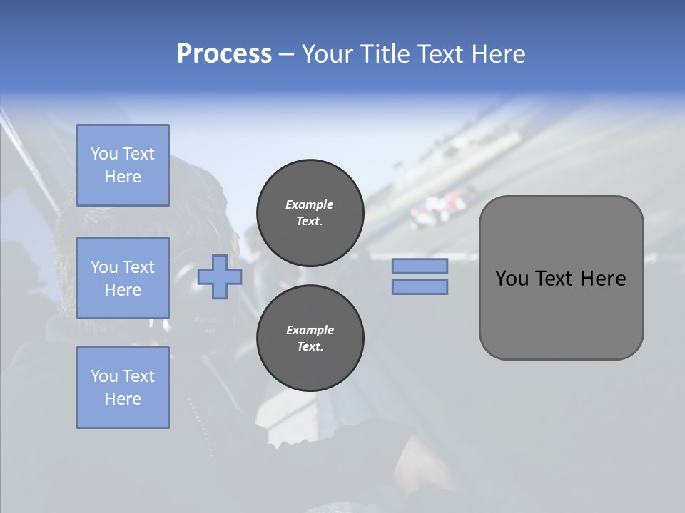Senior  Touching Old PowerPoint Template