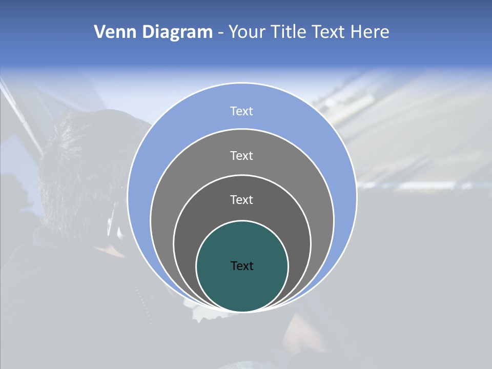 Senior  Touching Old PowerPoint Template