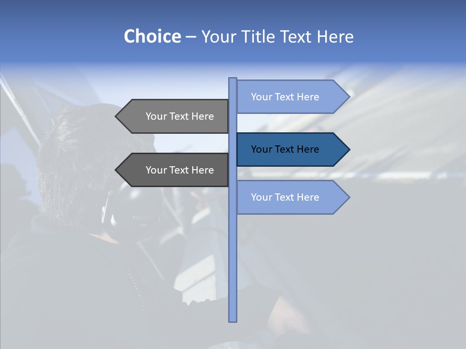 Senior  Touching Old PowerPoint Template