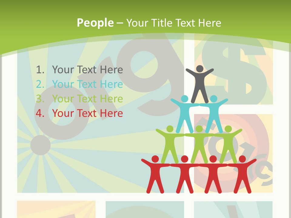 Touching Human White Background PowerPoint Template