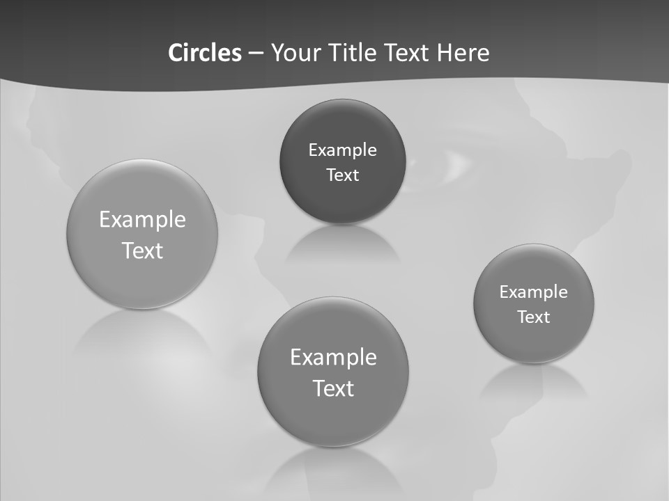 White Grandmother Two PowerPoint Template