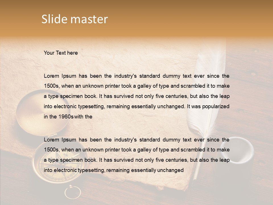 Female Caregiver Holding Hands PowerPoint Template