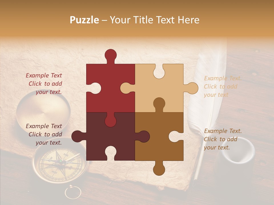 Female Caregiver Holding Hands PowerPoint Template