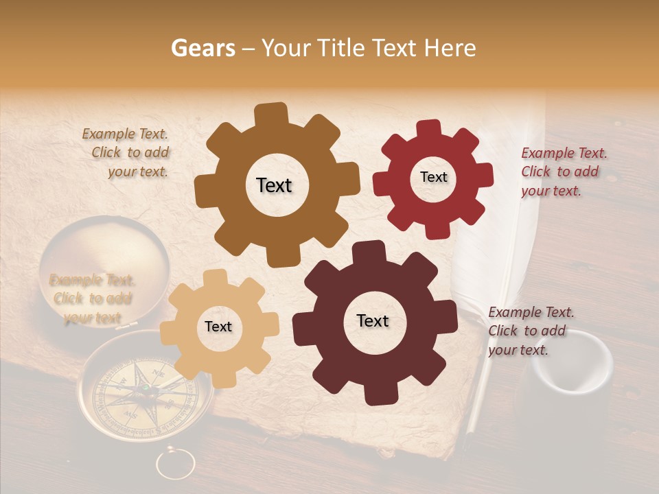 Female Caregiver Holding Hands PowerPoint Template