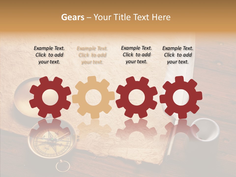 Female Caregiver Holding Hands PowerPoint Template