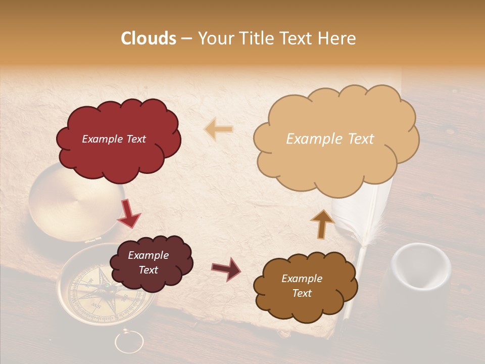 Female Caregiver Holding Hands PowerPoint Template