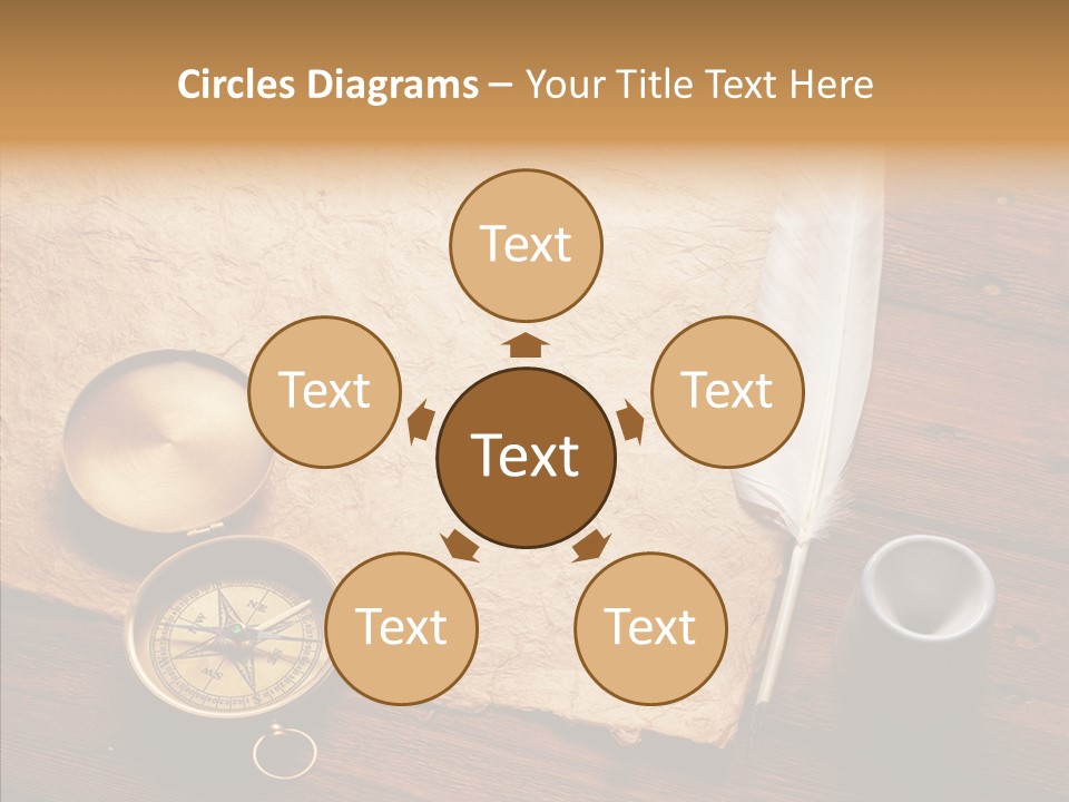 Female Caregiver Holding Hands PowerPoint Template