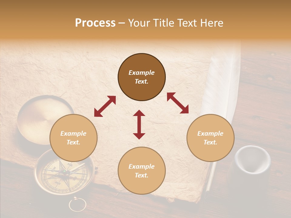 Female Caregiver Holding Hands PowerPoint Template