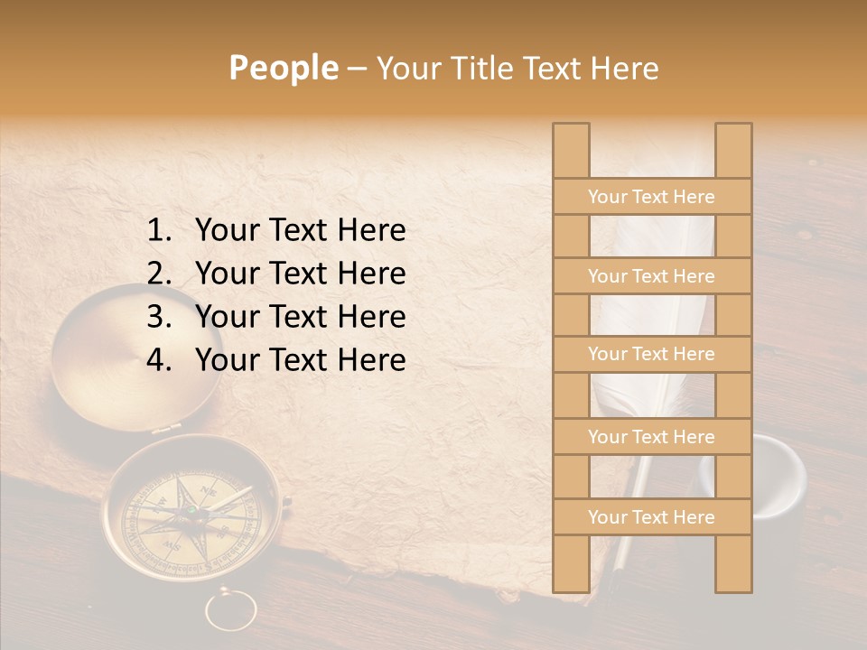 Female Caregiver Holding Hands PowerPoint Template