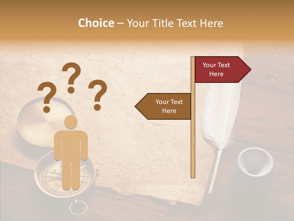 Female Caregiver Holding Hands PowerPoint Template