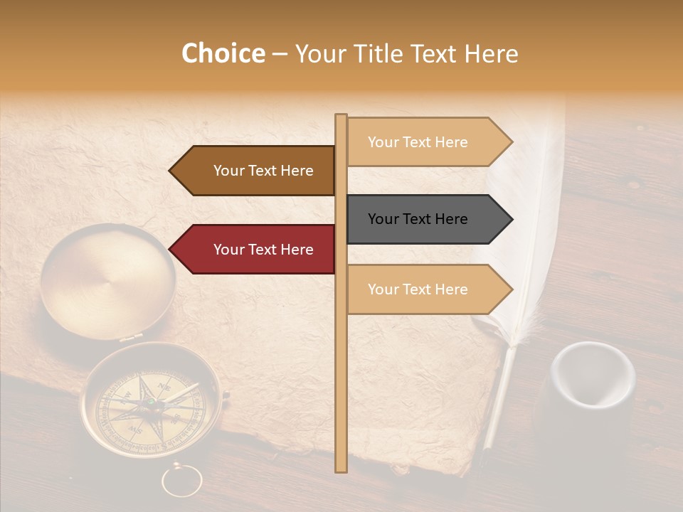 Female Caregiver Holding Hands PowerPoint Template