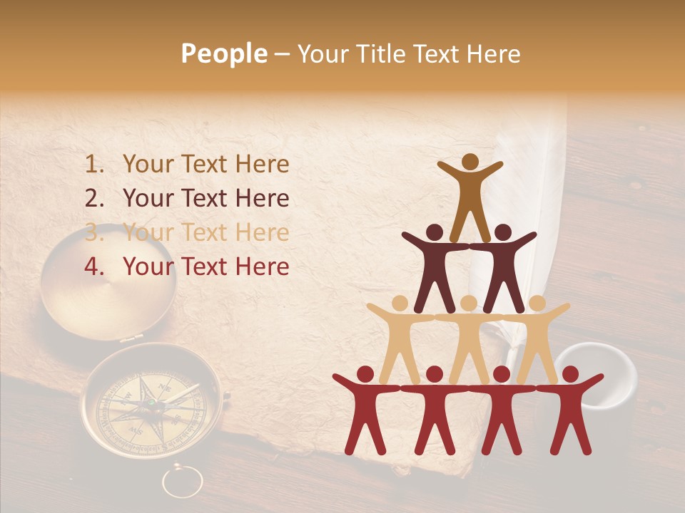 Female Caregiver Holding Hands PowerPoint Template