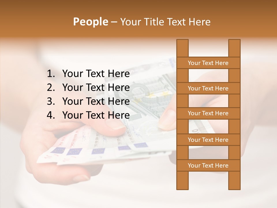 Elderly Background Two PowerPoint Template