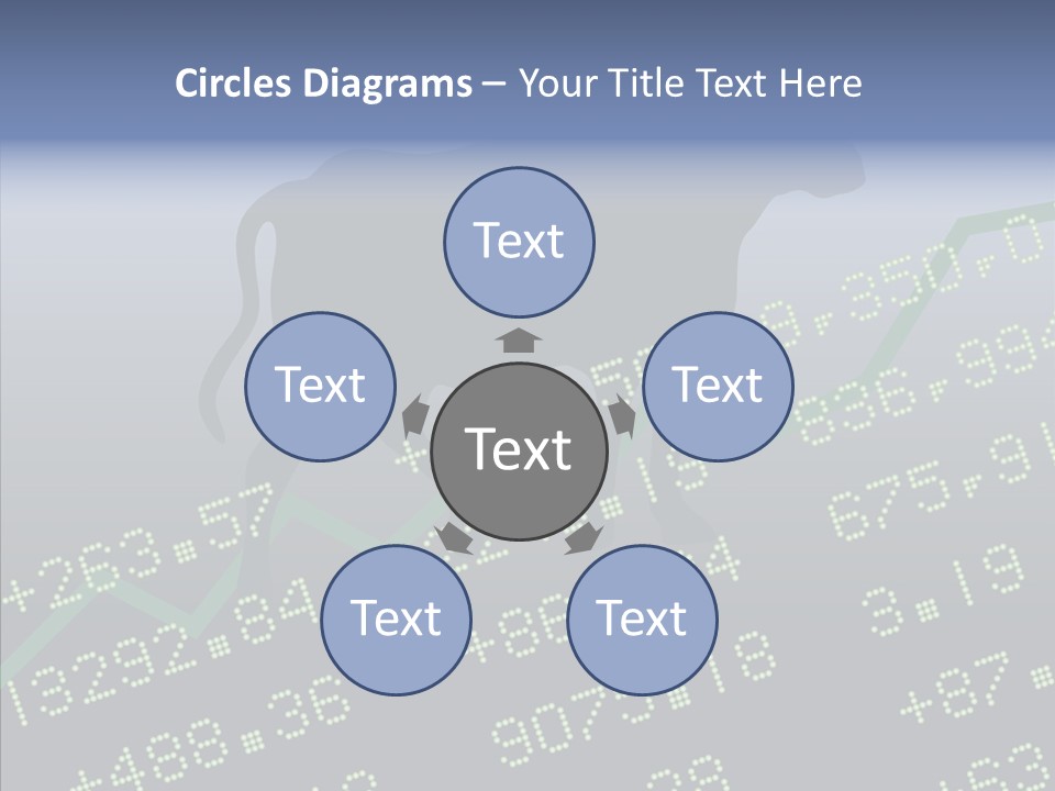 Care Hand White Background PowerPoint Template